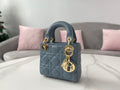 Microbolso Lady Dior Azul