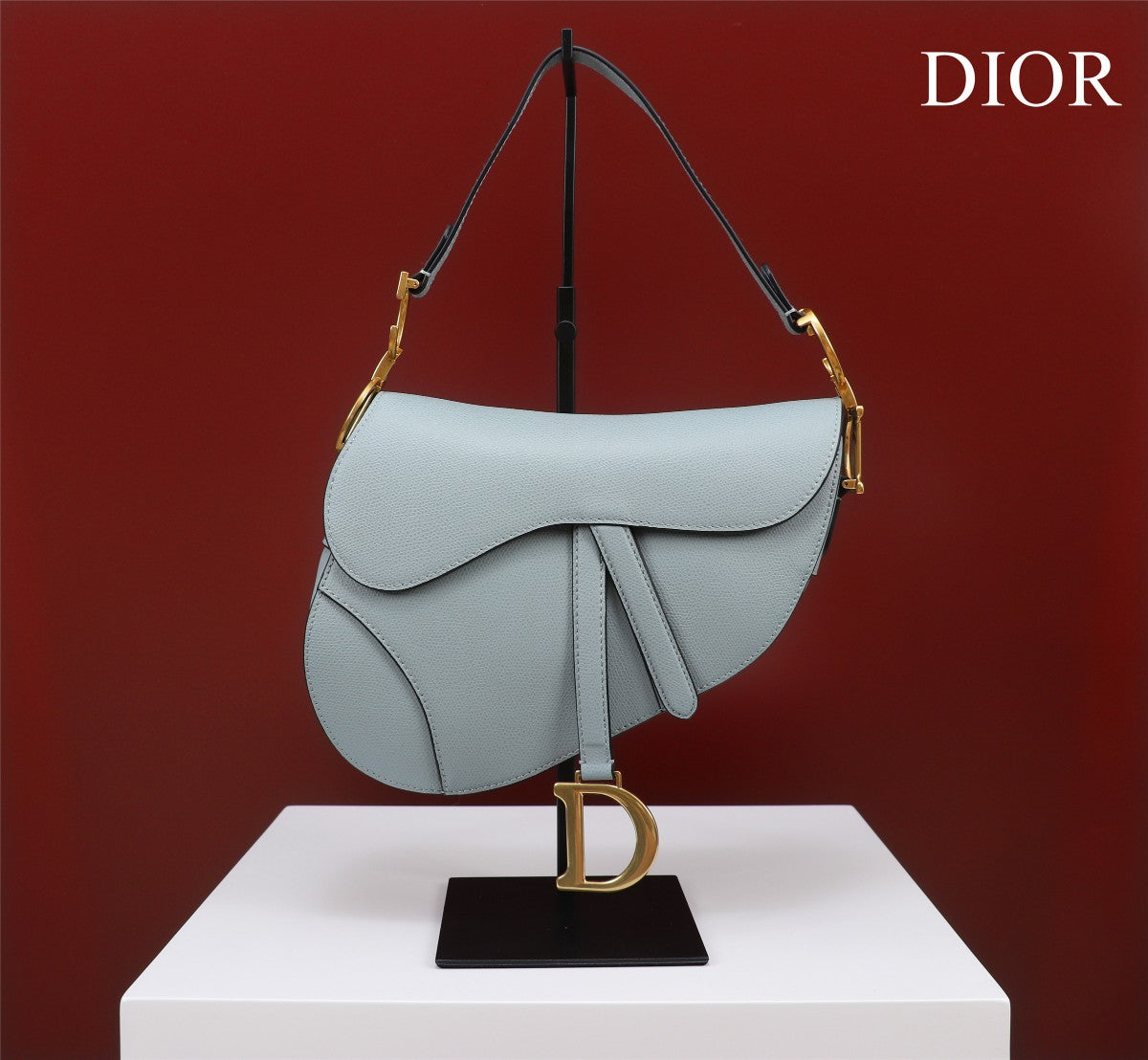 Bolso saddle con bandolera Azul