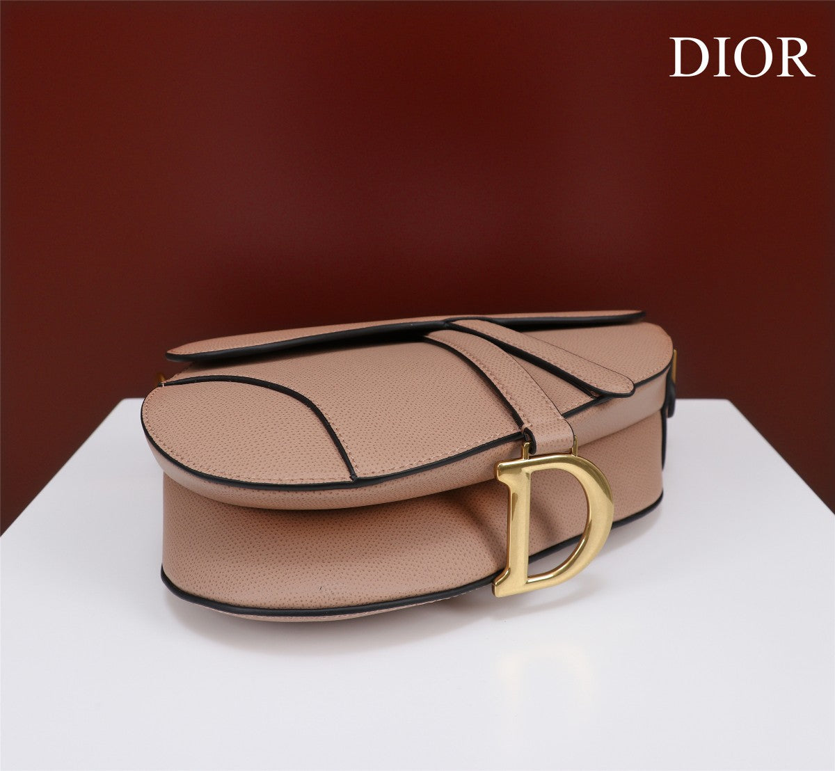 Minibolso saddle con bandolera Rosa