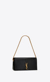 Bolso con cadena Kate 99 Cocodrilo Negro