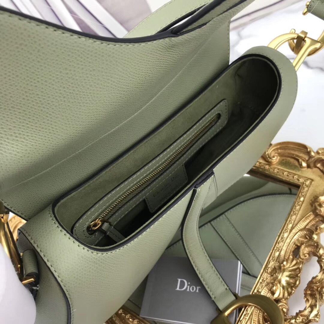 Bolso saddle con bandolera Verde