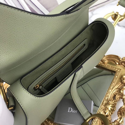 Bolso saddle con bandolera Verde