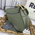 Bolso saddle con bandolera Verde