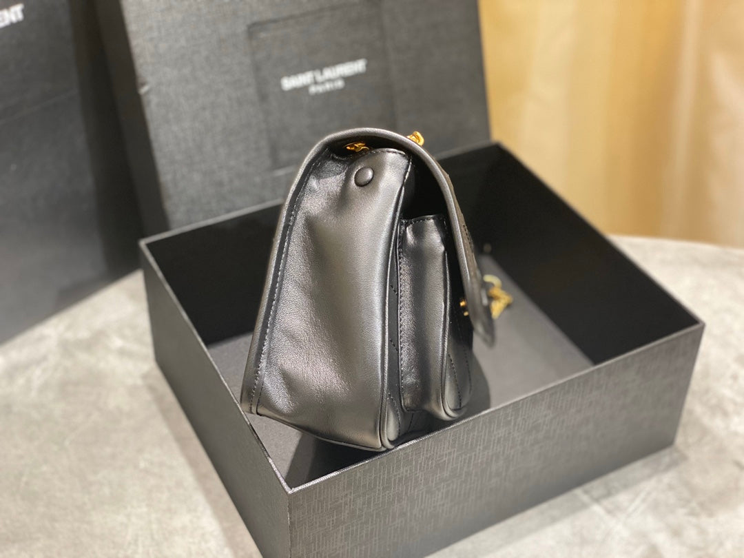 Bolso Baby Niki Negro 21 cm