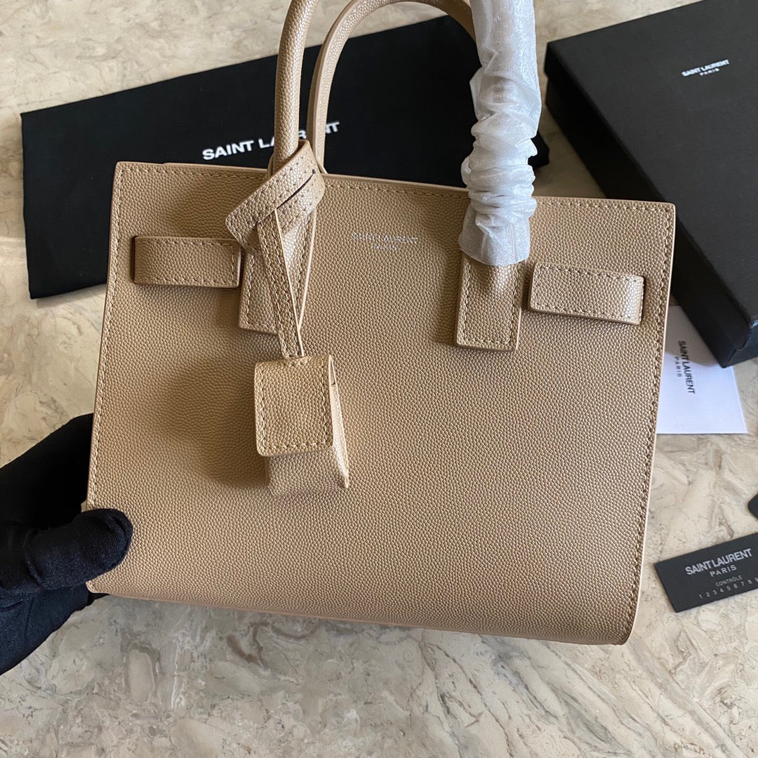 Bolso Sac Jour Beige 26 cm