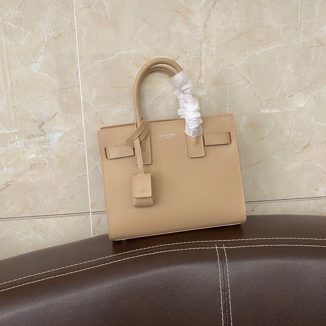 Bolso Sac Jour Beige 26 cm