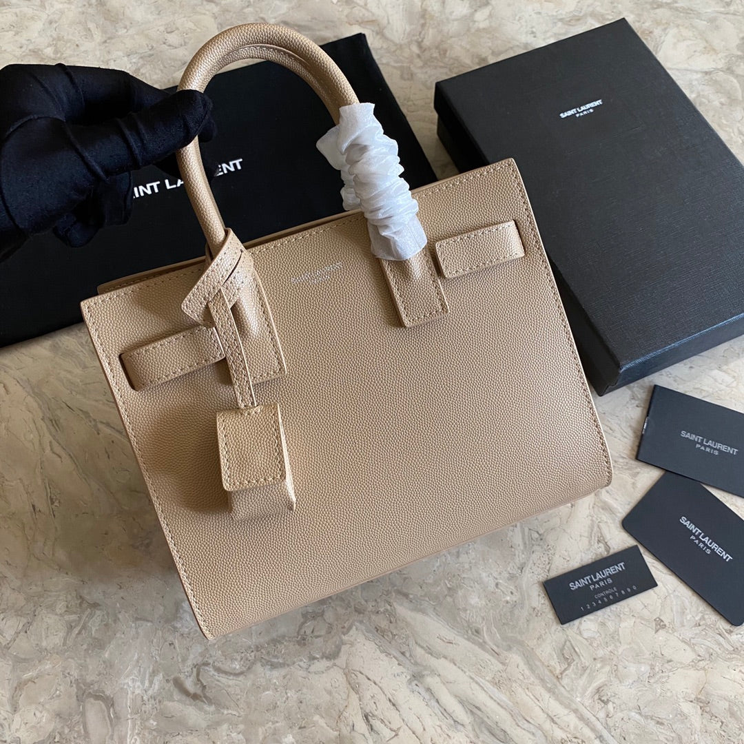 Bolso Sac Jour Beige 26 cm