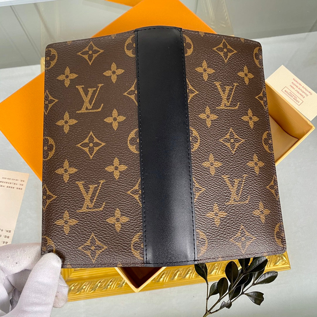 Cartera Brazza Marrón/Negro