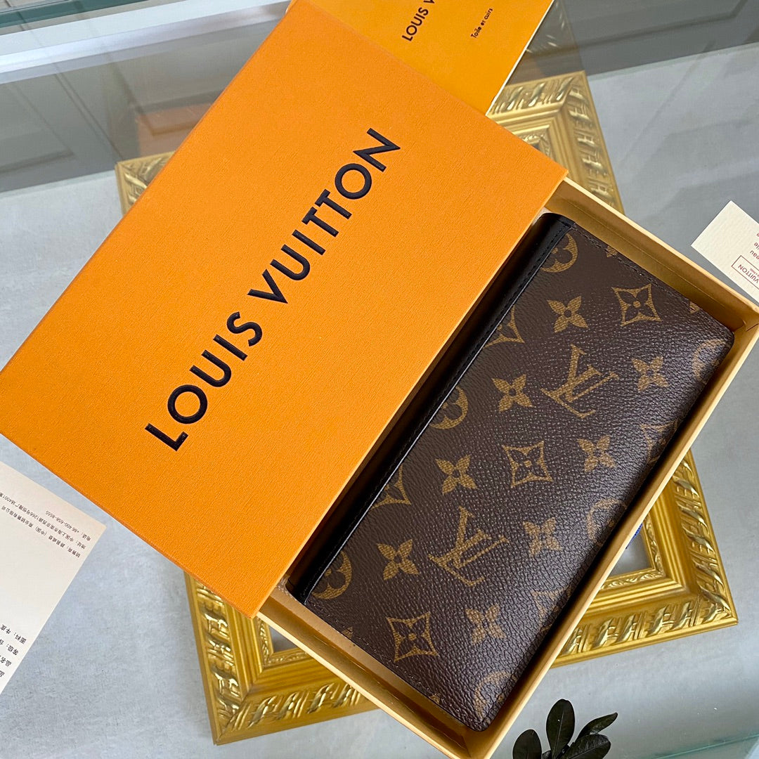 Cartera Brazza Marrón/Negro