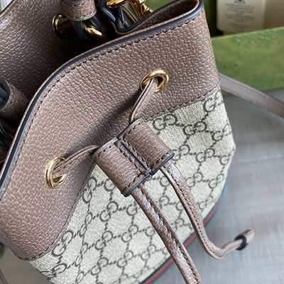 Bolso Cubo Ophidia Pequeño con GG