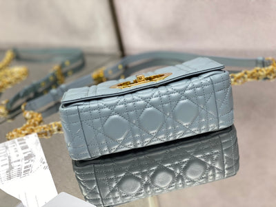 Bolso Pequeño Dior Caro Gris