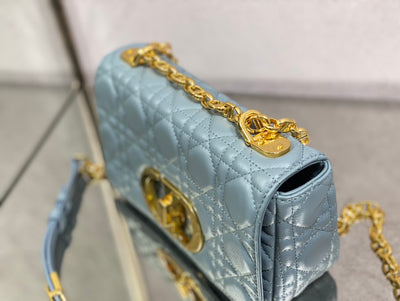 Bolso Pequeño Dior Caro Gris