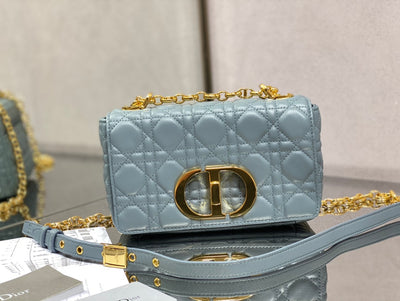 Bolso Pequeño Dior Caro Gris