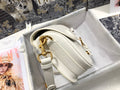 Bolso Mediano Dior Bobby Frame Latte