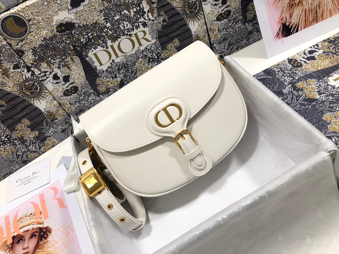 Bolso Bobby blanco 22 cm
