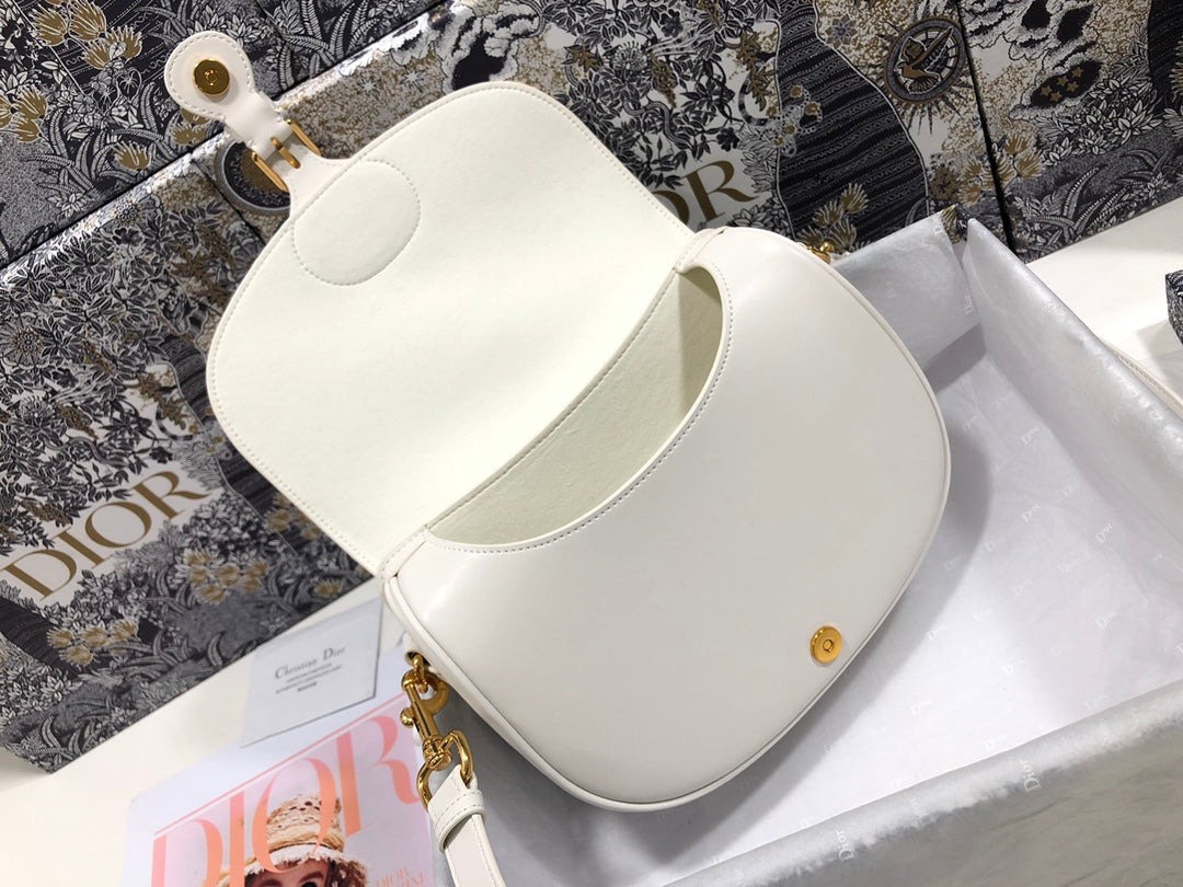 Bolso Bobby blanco 22 cm