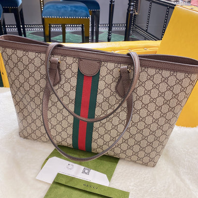 Bolso Tote Ophidia GG 38 cm
