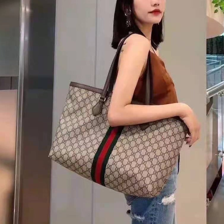 Bolso Tote Ophidia GG 38 cm