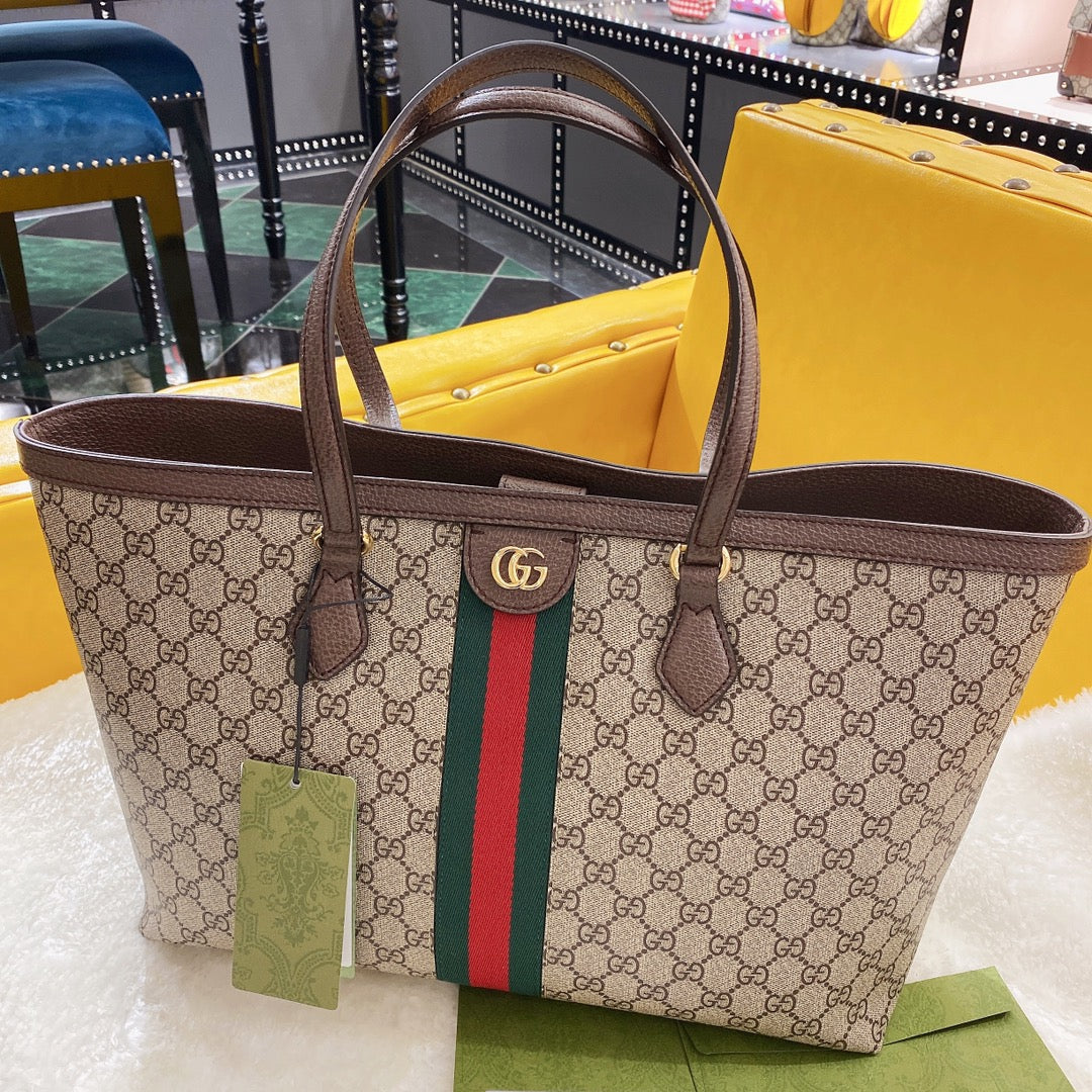 Bolso Tote Ophidia GG 38 cm