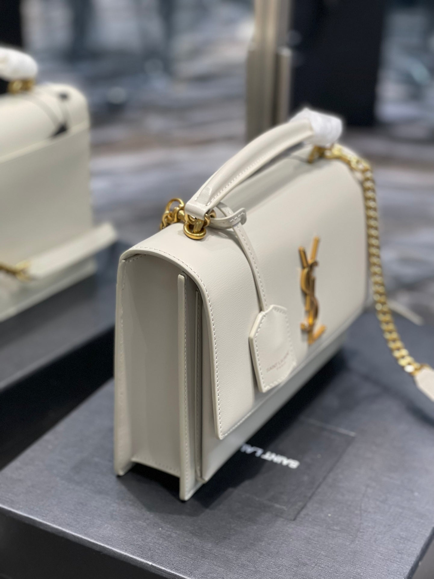 Bolso Sunset Medium Top Handle Blanco