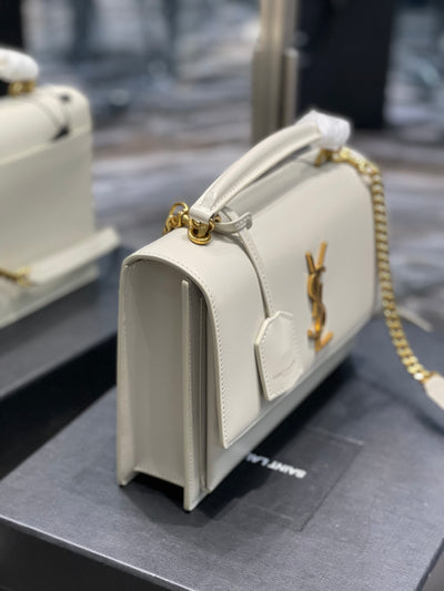 Bolso Sunset Medium Top Handle Blanco