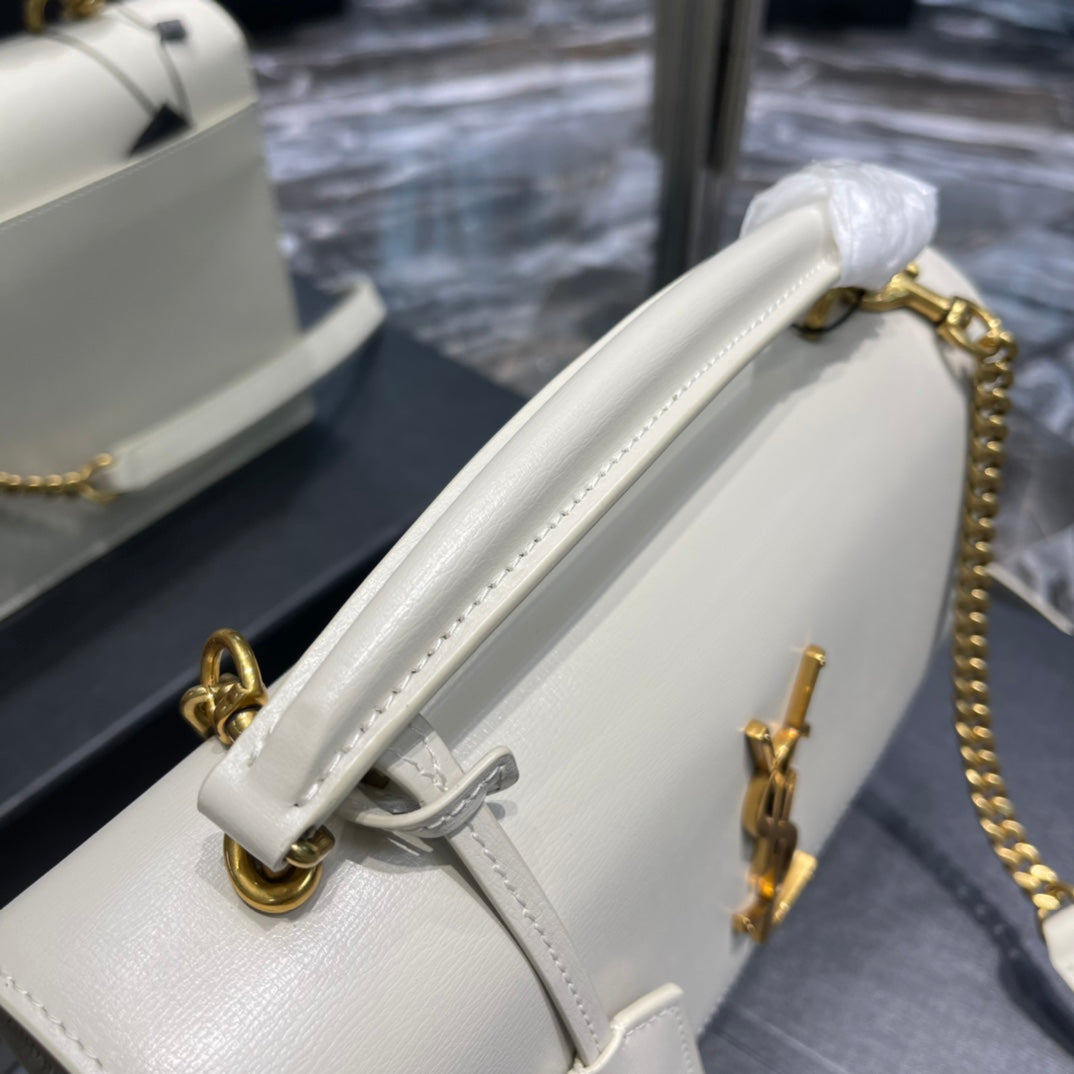 Bolso Sunset Medium Top Handle Blanco