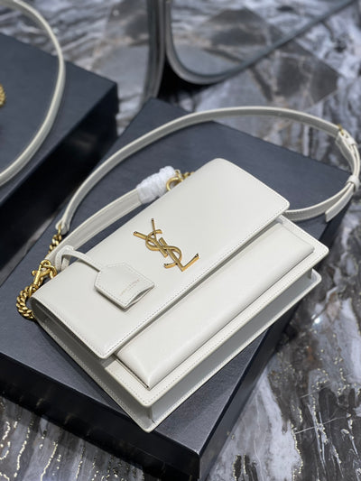 Bolso Sunset Medium Top Handle Blanco