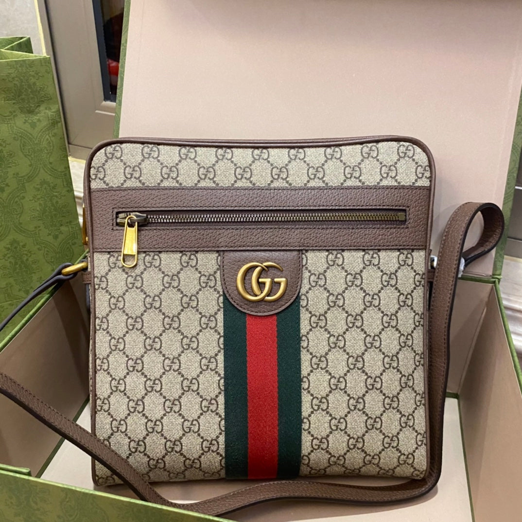 Bolso Cruzado Ophidia Pequeño con GG