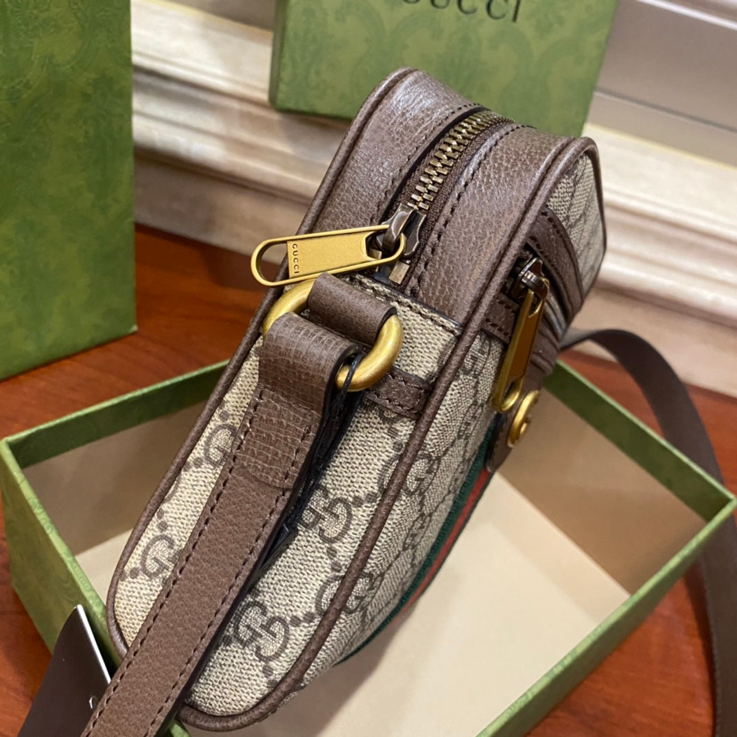 Bolso Cruzado Ophidia Pequeño con GG