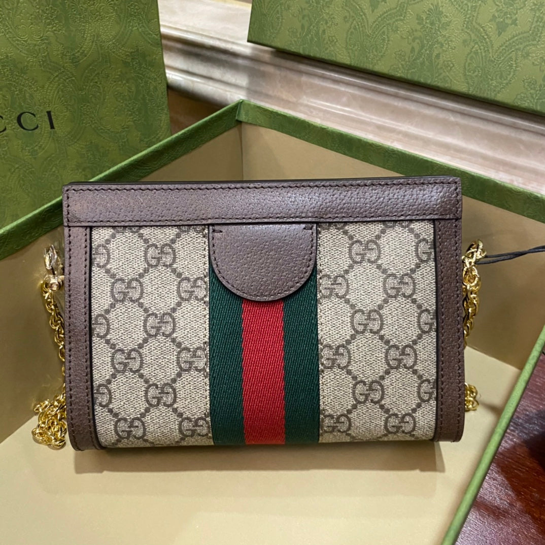 Bolso de hombro Ophidia pequeño