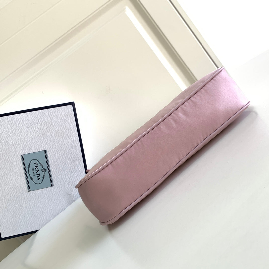 Minibolso Nylon Re-Edition 2000 Rosa 22 cm