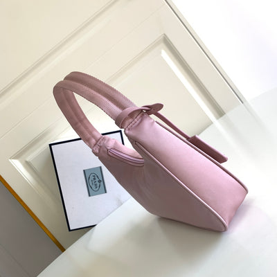 Minibolso Nylon Re-Edition 2000 Rosa 22 cm