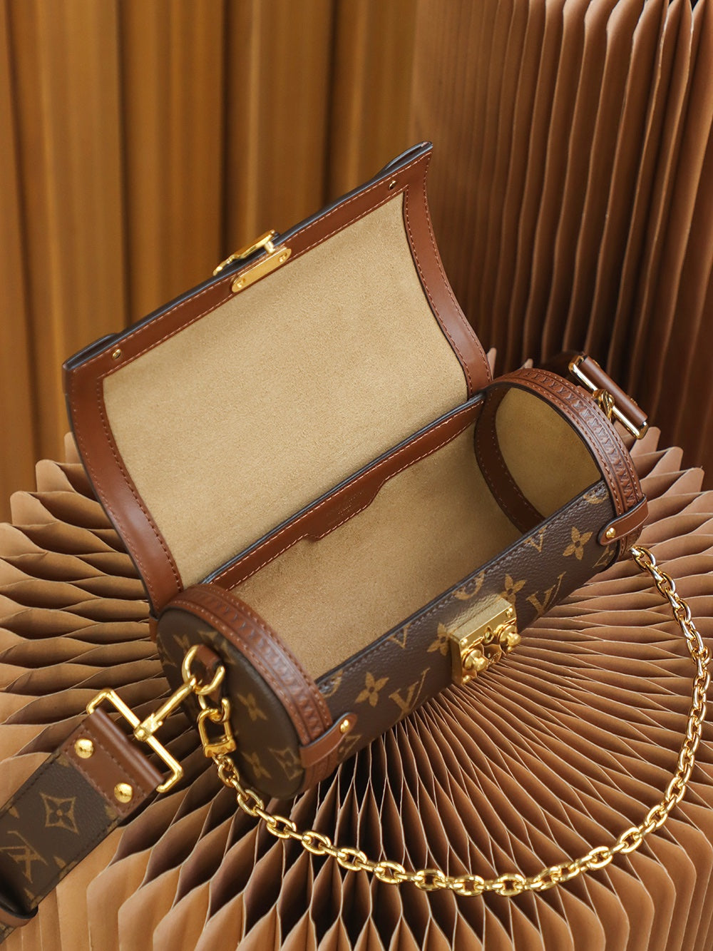 Bolso Papillon Trunk Monograma