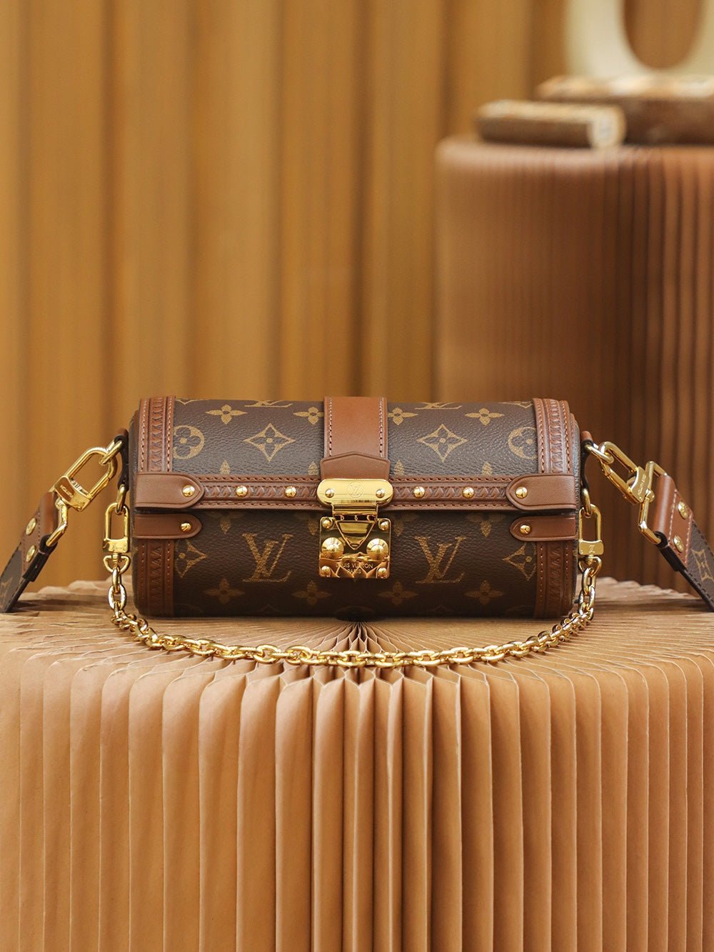 Bolso Papillon Trunk Monograma