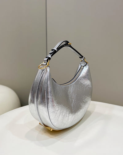 Bolso Fendigraphy Nano Plateado
