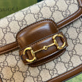 Minibolso Gucci Horsebit 1955 Marrón