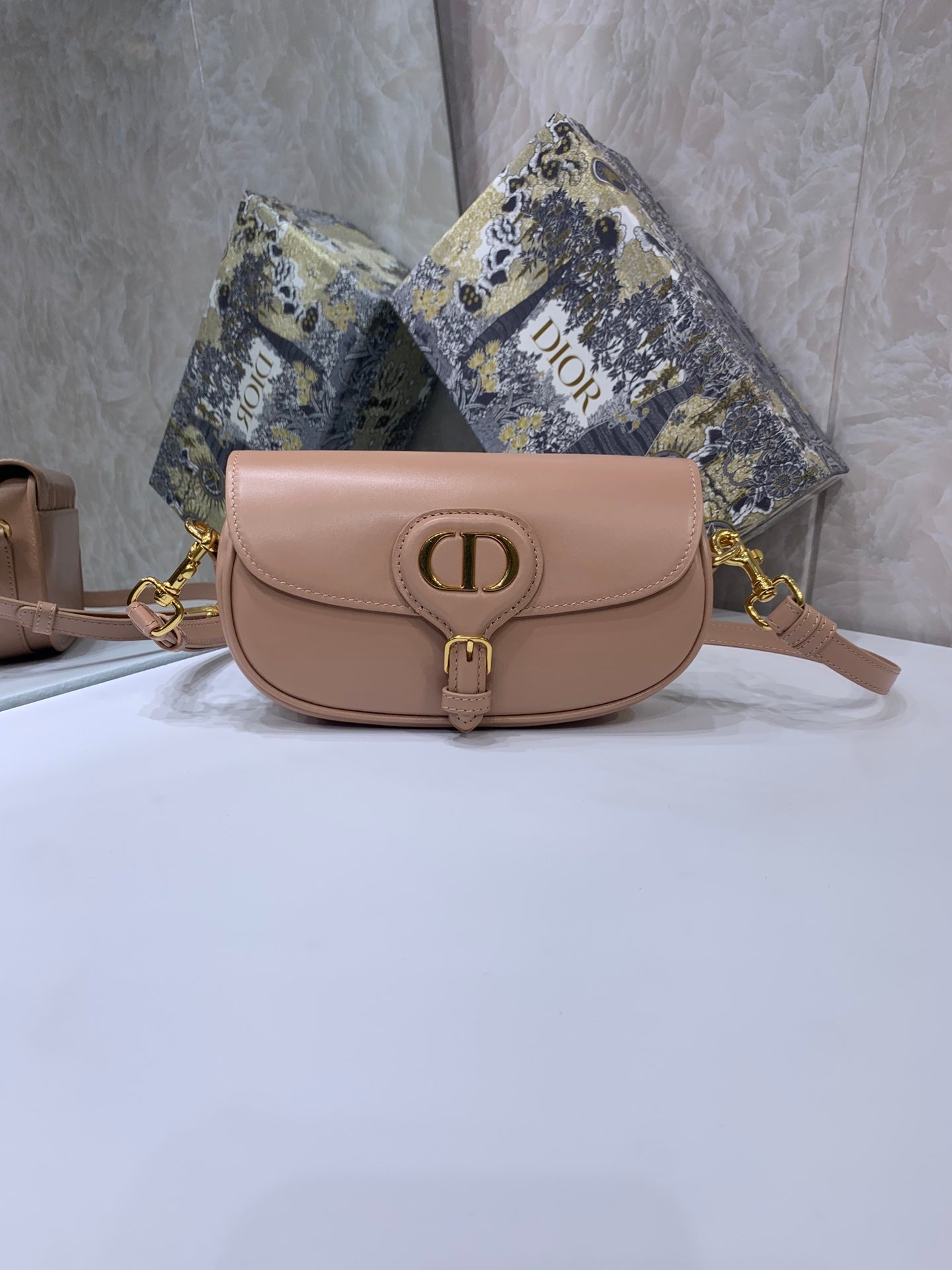 Bolso Bobby Eat-West Rose 21 cm