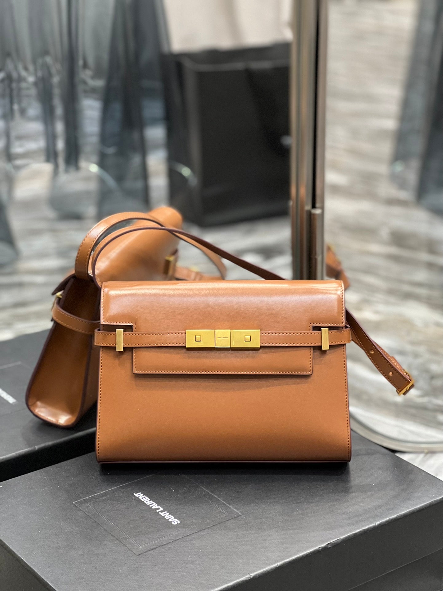 Bolso  Manhattan Marrón 24 cm
