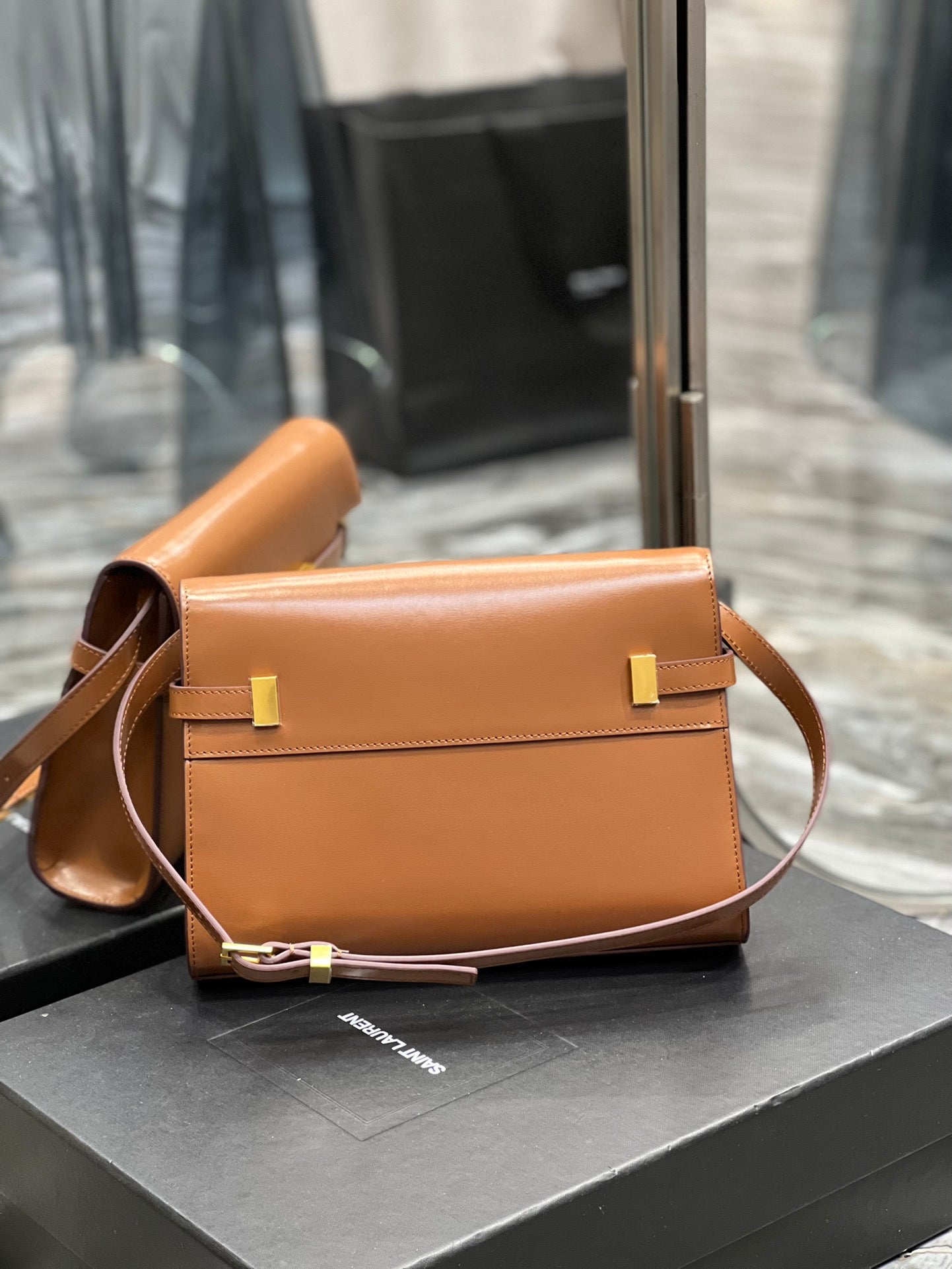 Bolso  Manhattan Marrón 24 cm