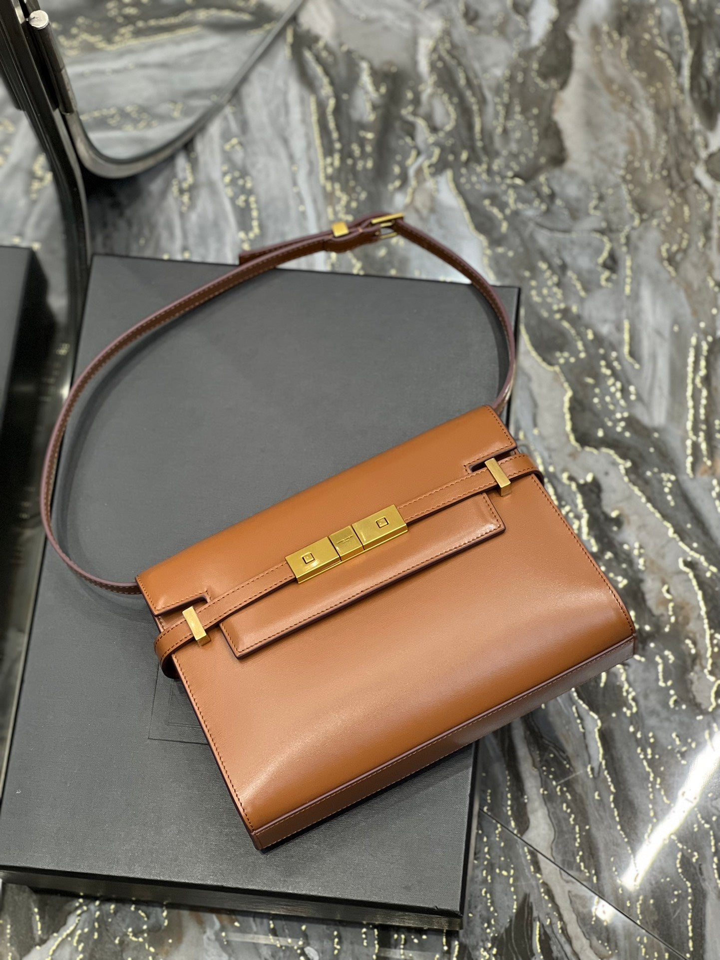 Bolso  Manhattan Marrón 24 cm
