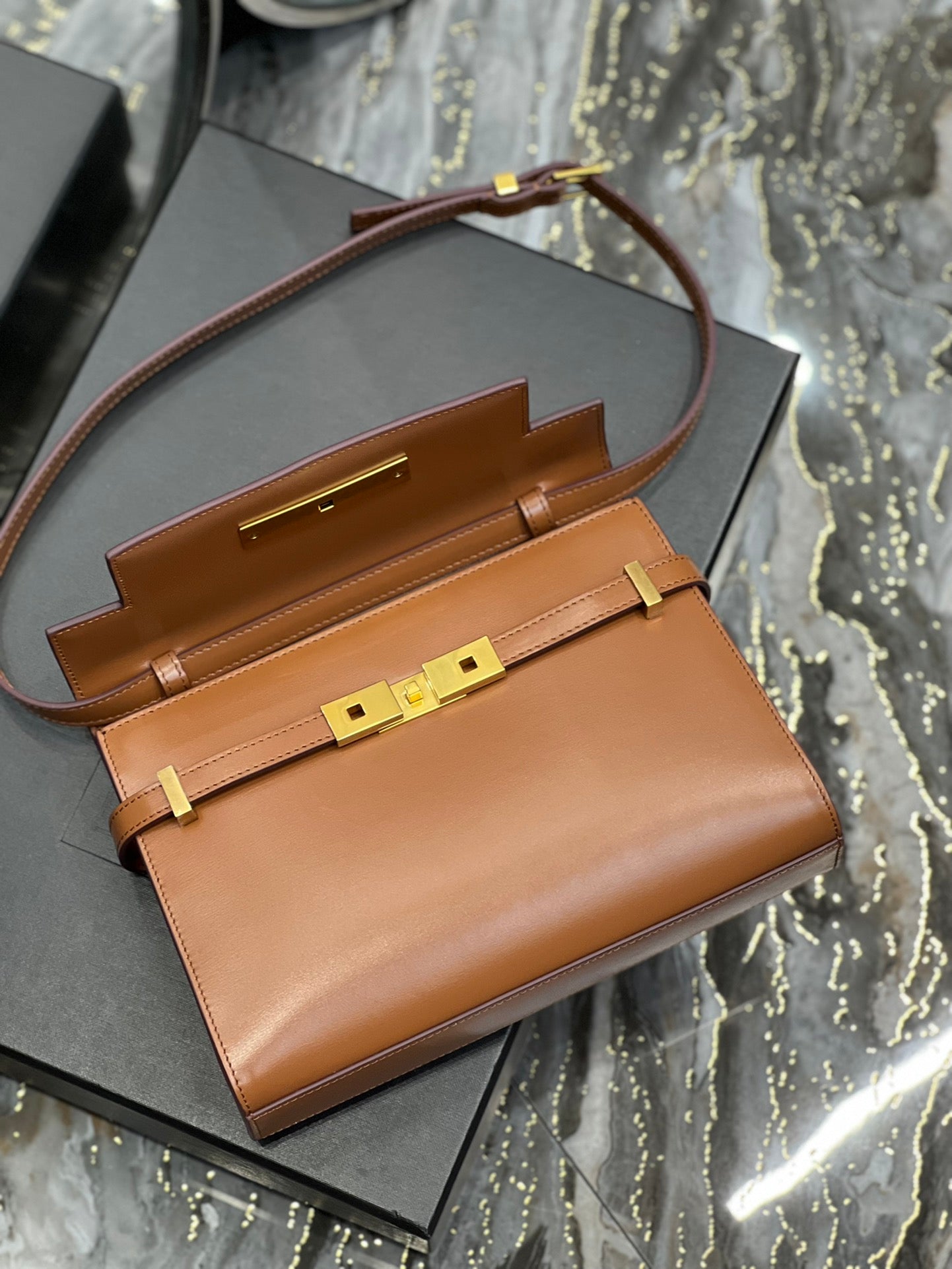 Bolso  Manhattan Marrón 24 cm