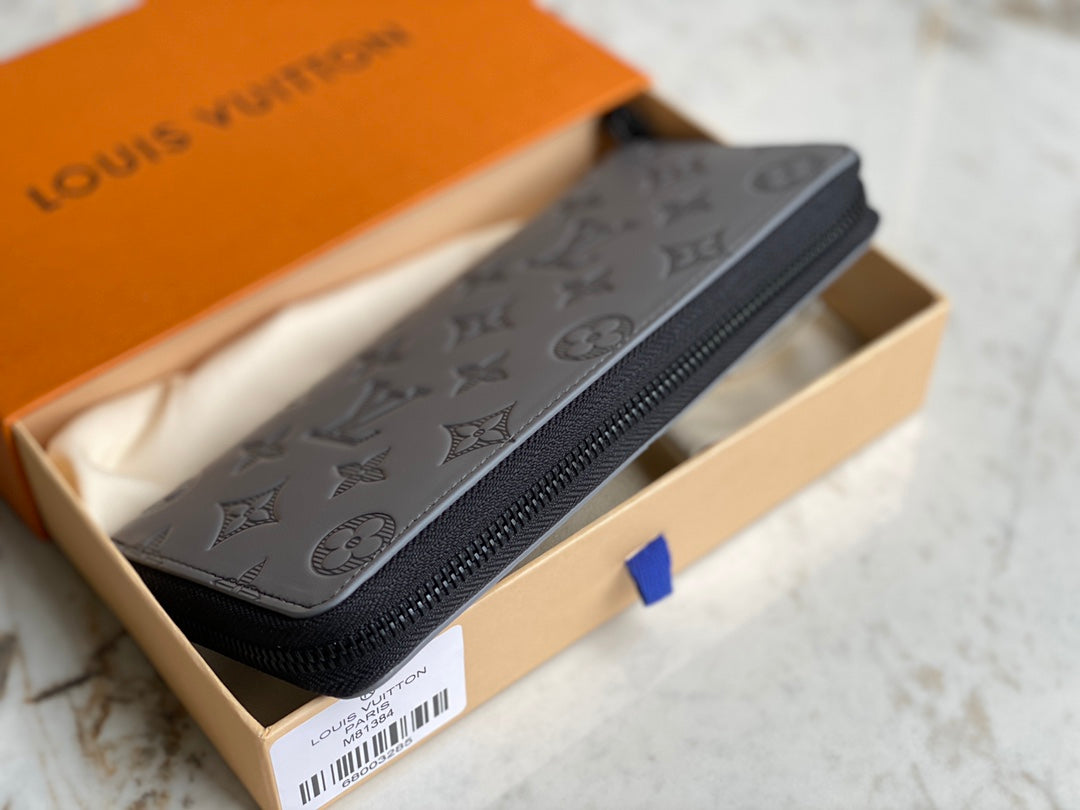 Cartera Zippy Vertical Gris