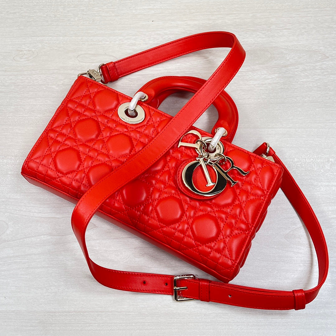Bolso Lady D-Joy Escarlata 26 cm