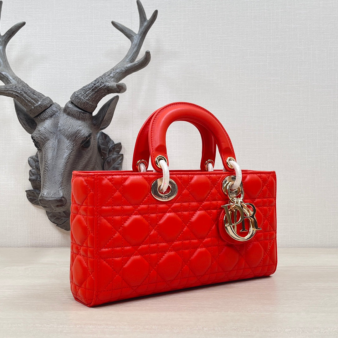 Bolso Lady D-Joy Escarlata 26 cm