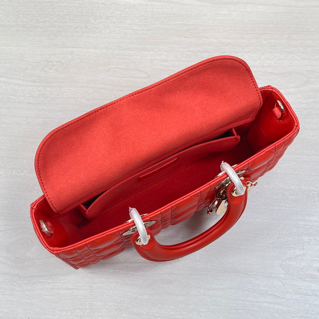Bolso Lady D-Joy Escarlata 26 cm