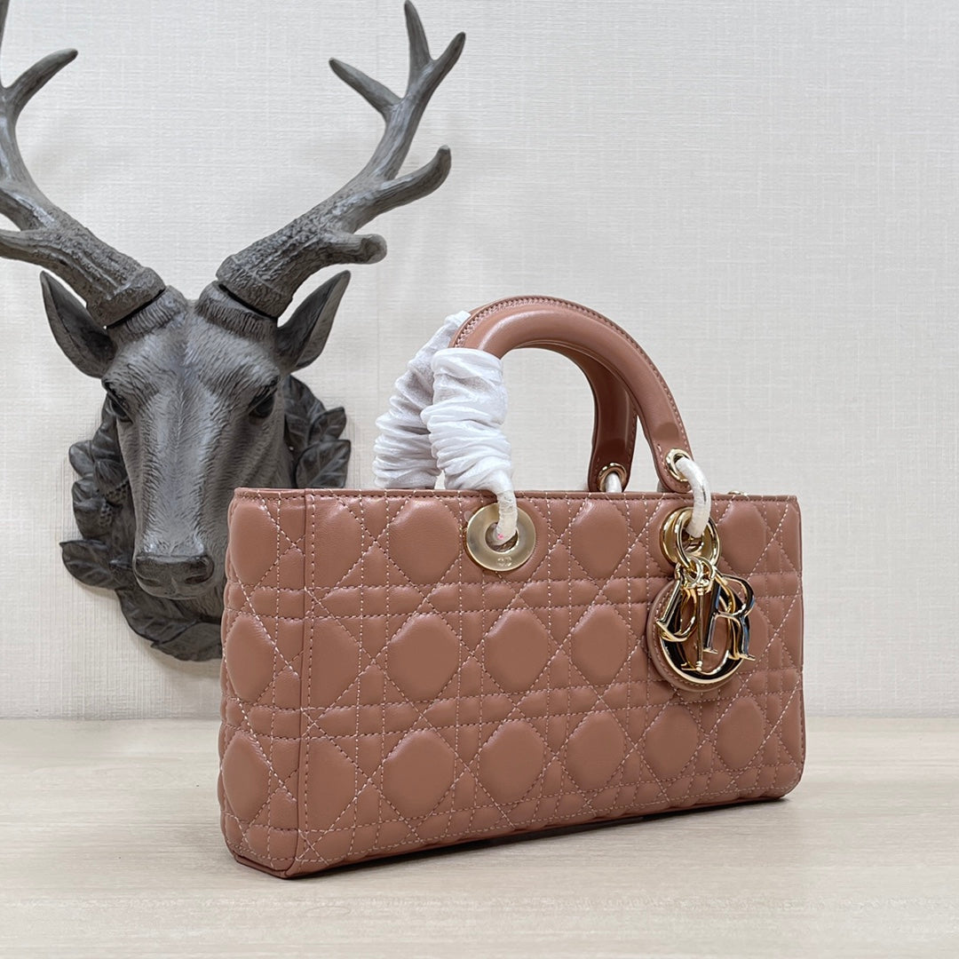Bolso Lady D-Joy Rosa 26 cm