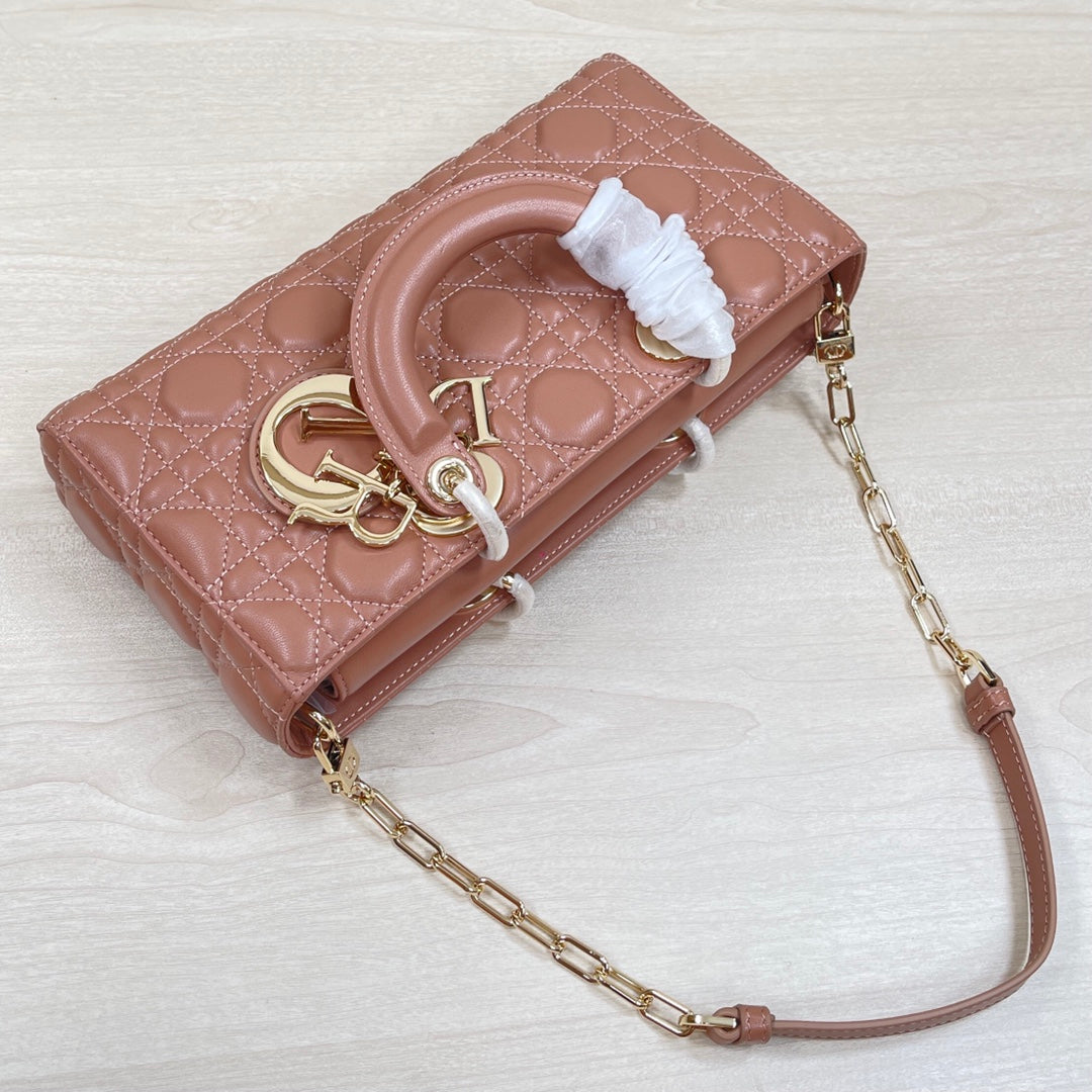 Bolso Lady D-Joy Rosa 26 cm