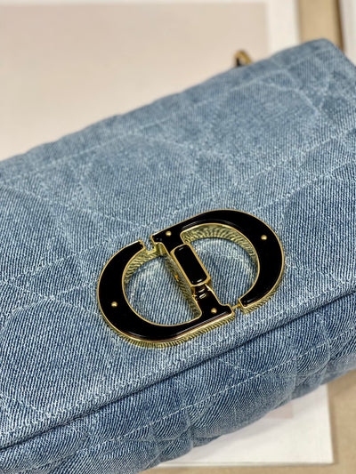 Bolso Pequeño Dior Caro Tejano
