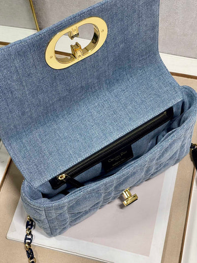 Bolso Pequeño Dior Caro Tejano