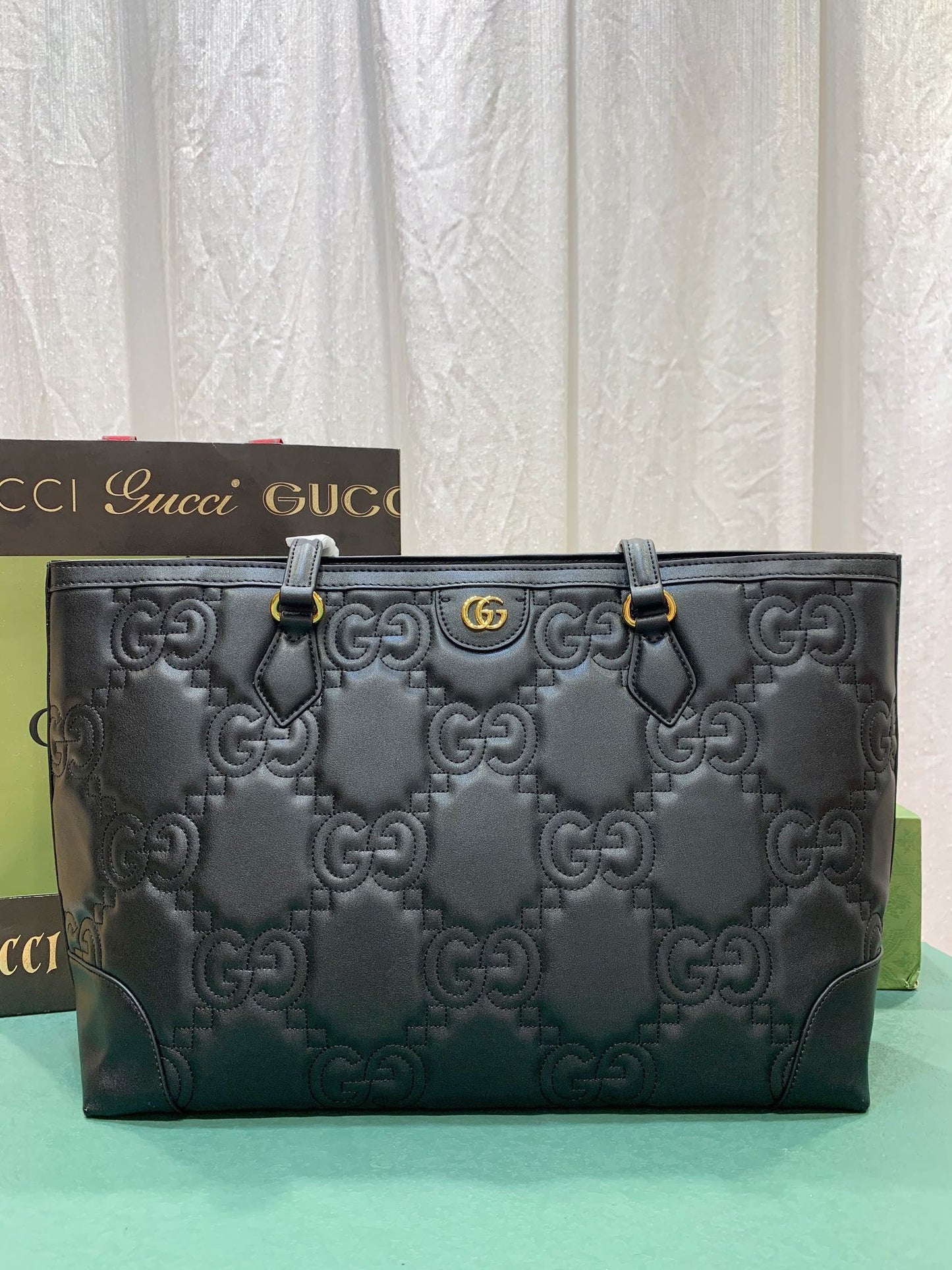 Bolso Tote Ophidia GG 38 cm